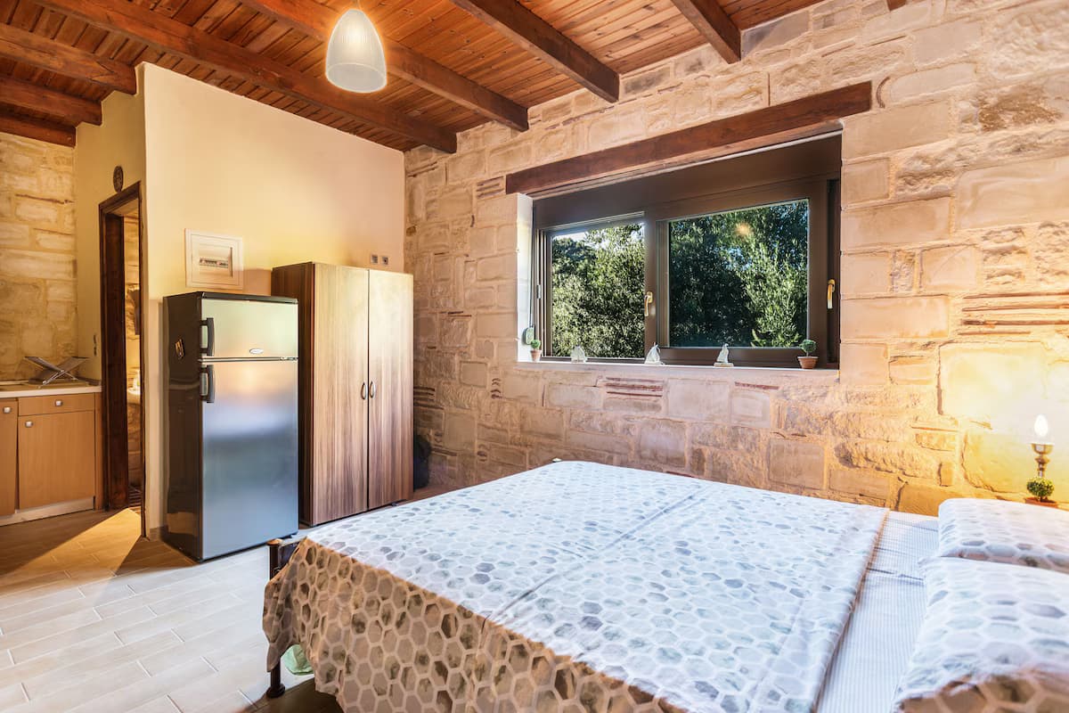 Studio interior with natural light